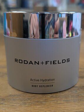 Rodan and Fields Active Hydration Body Replenish Cream Silver